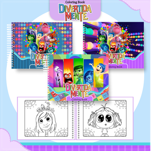 Caderno de Colorir Divertidamente 🎨 Diversão, Emoção e Criatividade