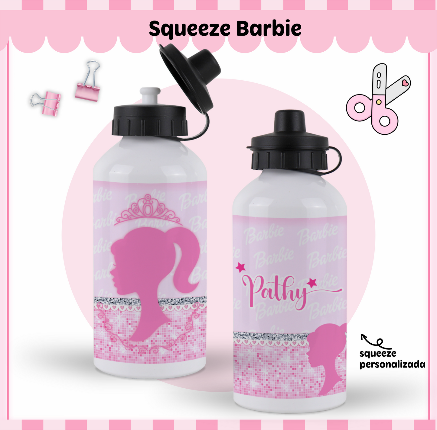🌸 Torne a volta às aulas ainda mais especial com a coleção Barbie!