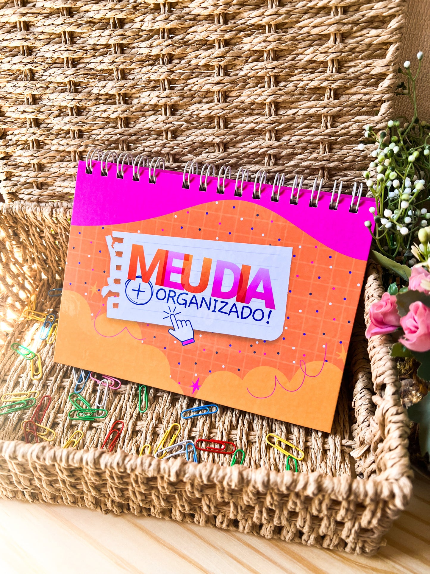 Planner Meu Dia + Organizado ✨ Transforme Sua Rotina com Leveza