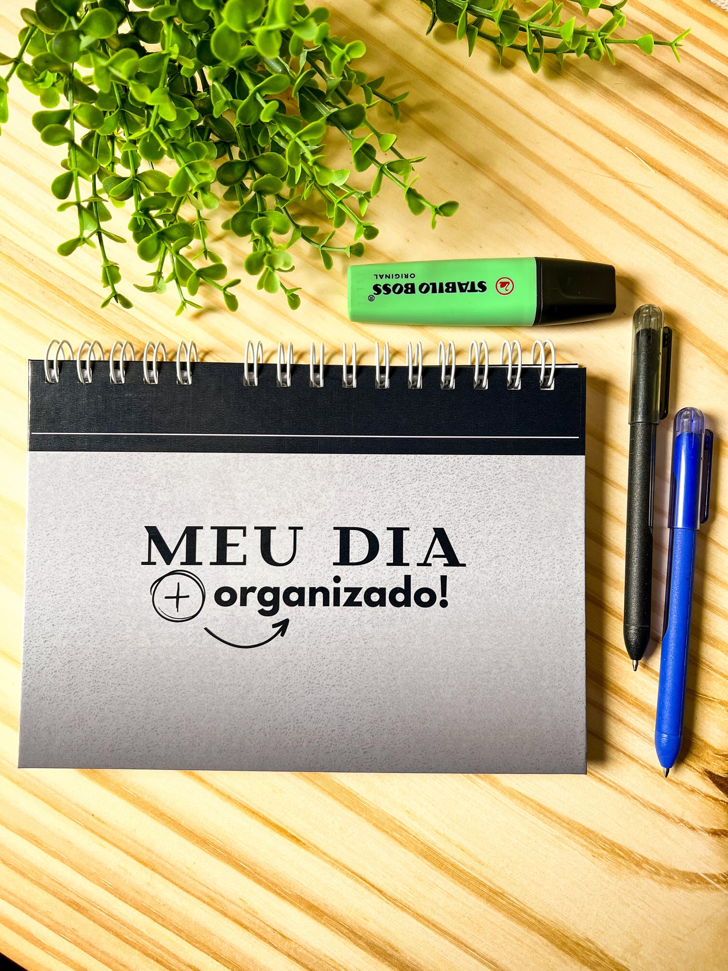 Planner Meu Dia + Organizado ✨ Transforme Sua Rotina com Leveza