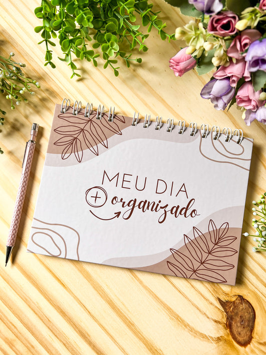 Planner Meu Dia + Organizado ✨ Transforme Sua Rotina com Leveza