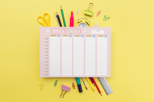 Planner Semanal ✨ Organize Sua Rotina com Praticidade e Estilo.