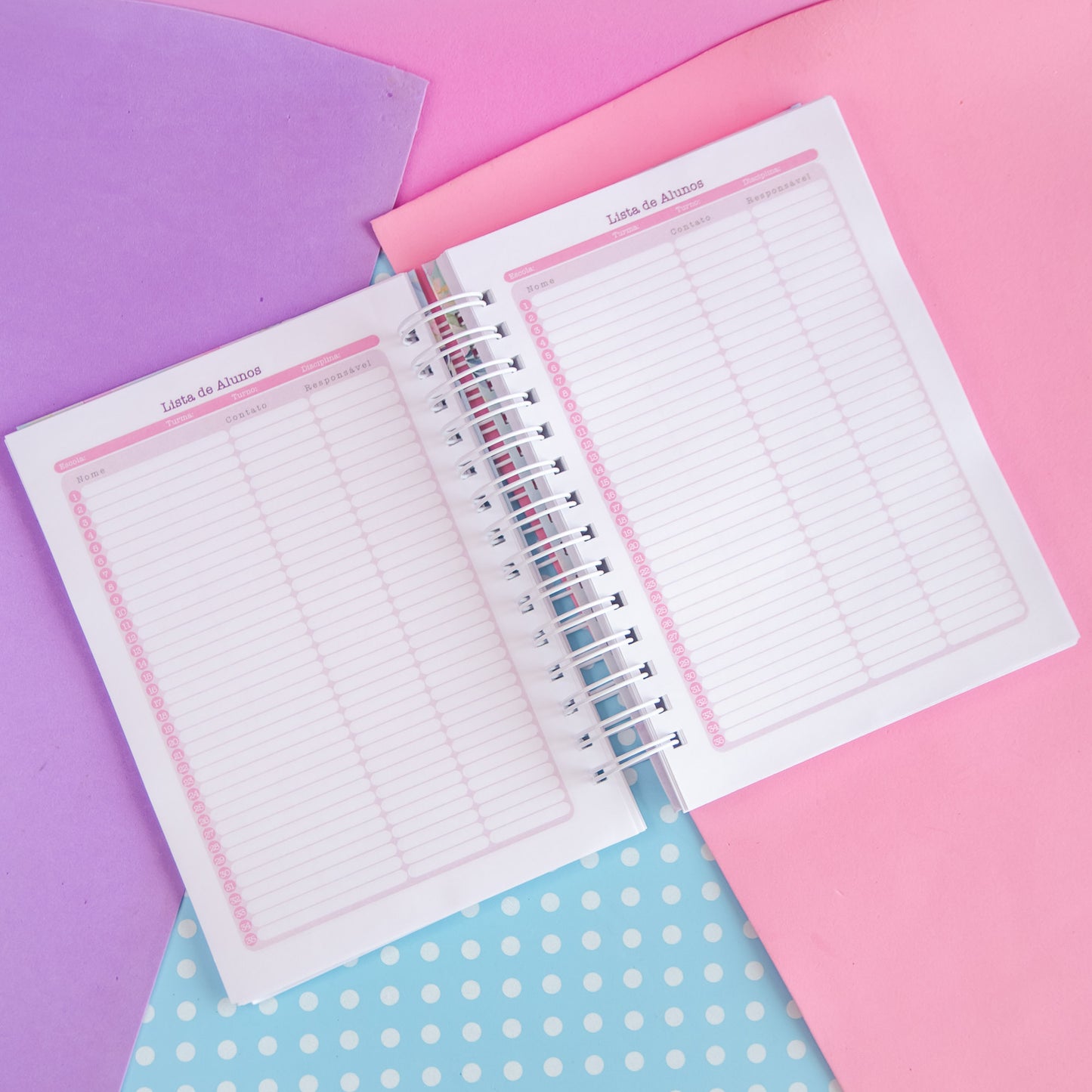 Planner Professora 🌸 Organize Suas Aulas com Amor e Praticidade