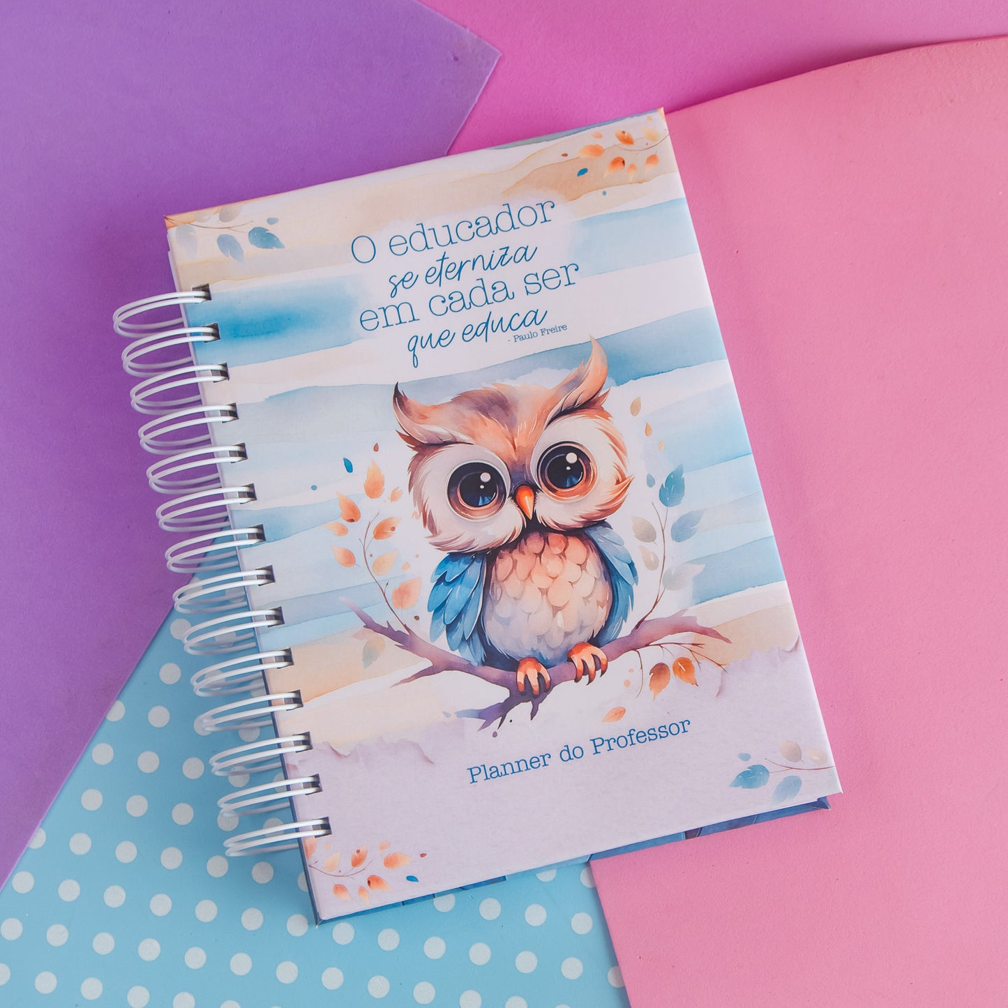 Planner Professora 🌸 Organize Suas Aulas com Amor e Praticidade