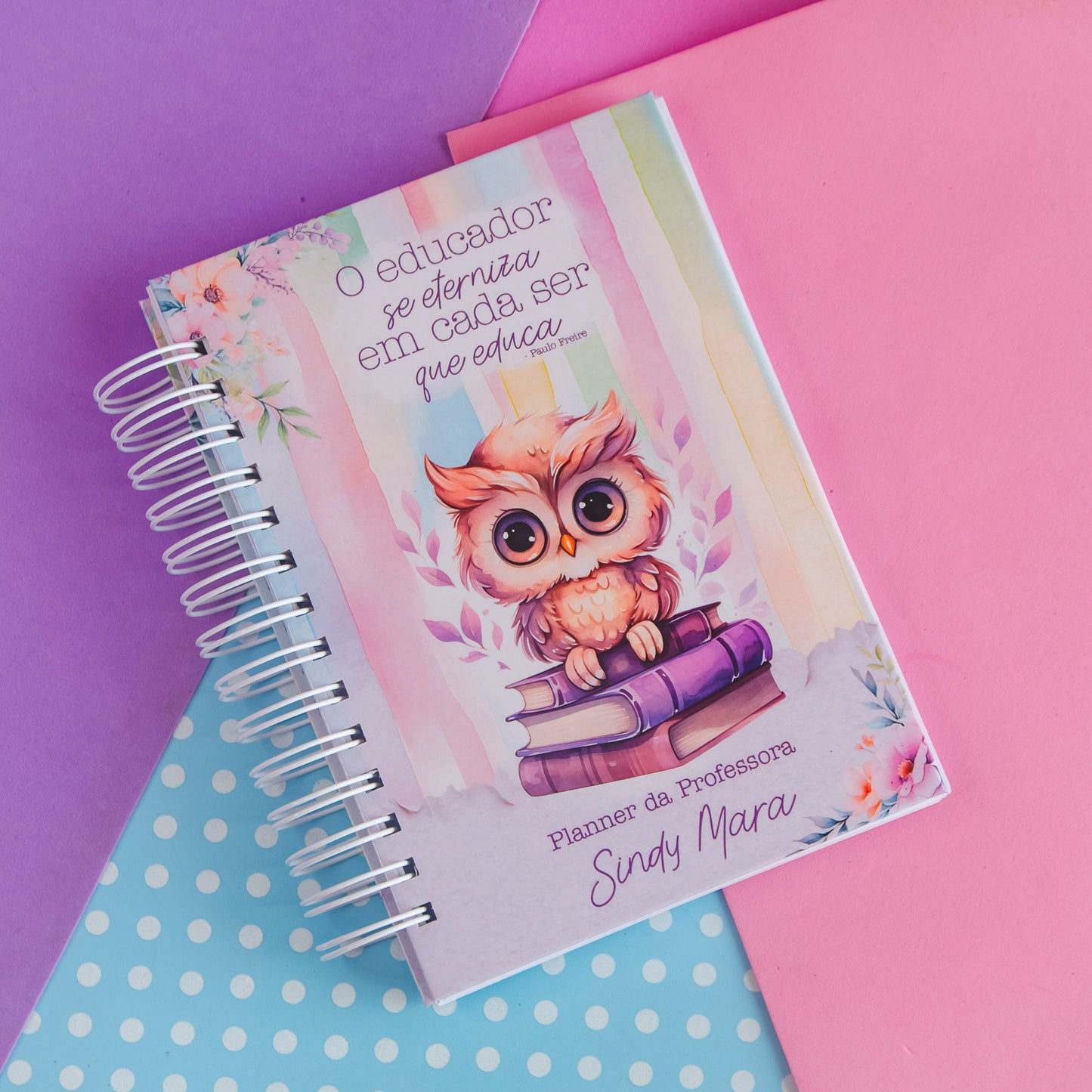 Planner Professora 🌸 Organize Suas Aulas com Amor e Praticidade