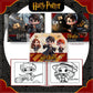 Livro de Colorir Harry Potter ✨ Magia e Criatividade em Cada Página