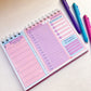 Planner Meu Dia + Organizado ✨ Transforme Sua Rotina com Leveza