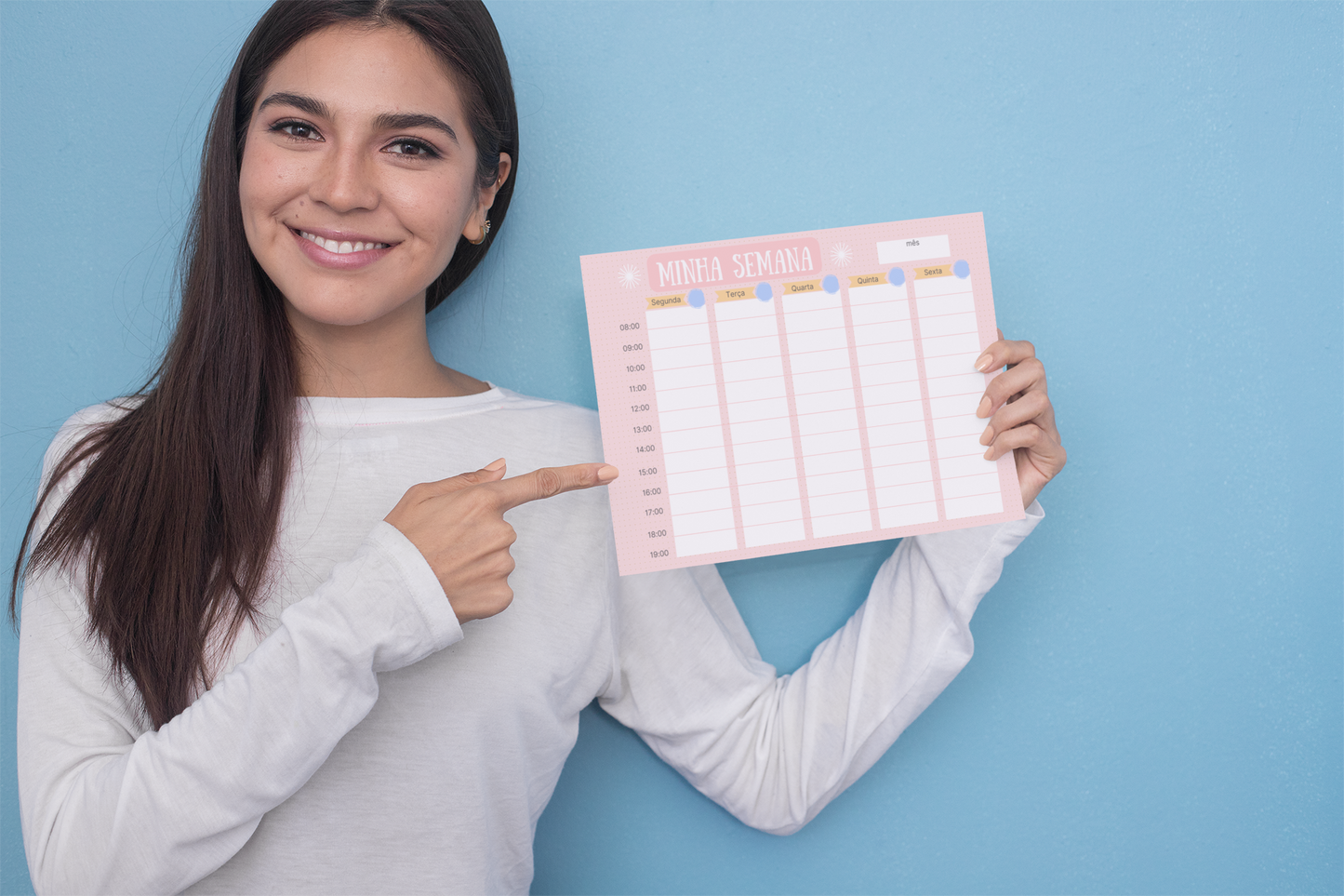 Planner Semanal ✨ Organize Sua Rotina com Praticidade e Estilo.